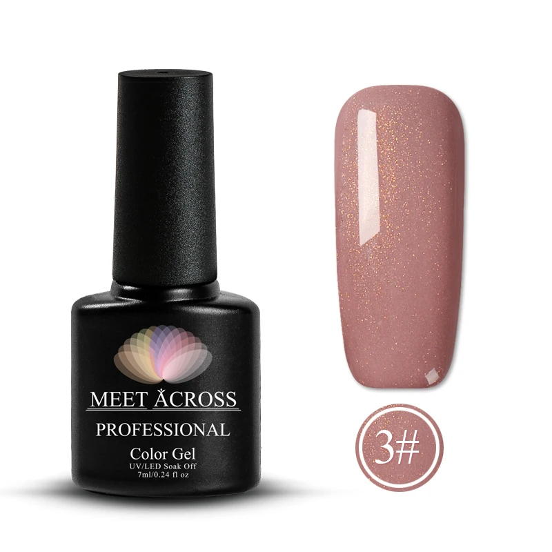K3849 Блестящий Гель-лак для ногтей, Полупостоянный впитывающий УФ светодиодный гель для дизайна ногтей, маникюрный Топ, гибридный праймер - Цвет: K3849