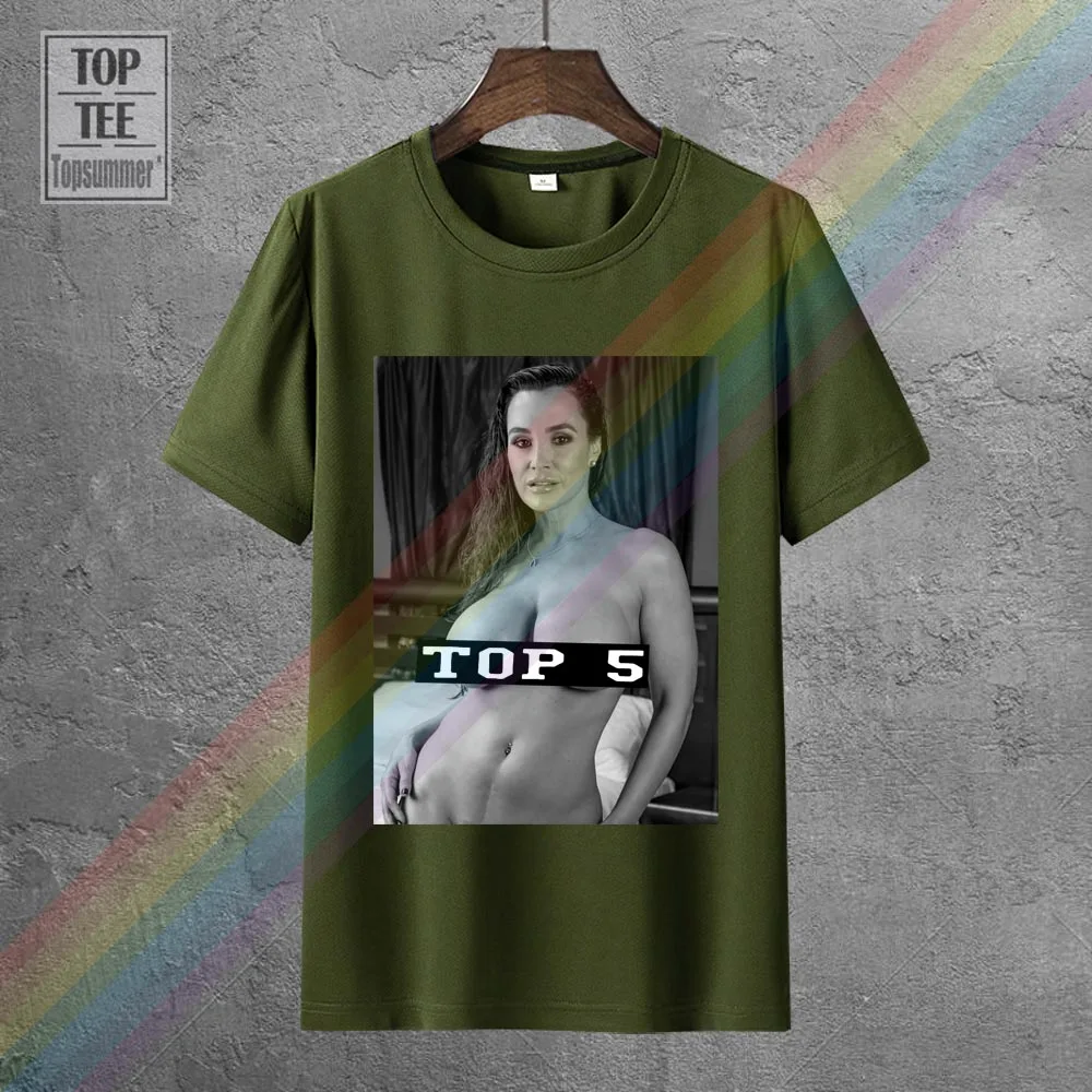 5porn Star Movies - New Lisa Ann Top 5 Porn Star Mens T-Shirt Clothing Size S-2Xl Teenage Pop  Top Tee Shirt