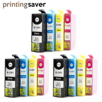 

12x T1301 T1302 T1303 T1304 Compatible Ink Cartridge for Epson Stylus SX525WD SX620FW Stylus Office BX525WD BX625FWD B42WD