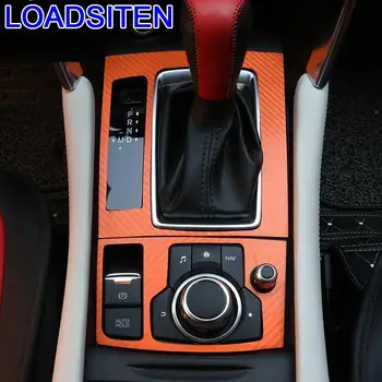 

Automobile Modified Automovil Auto Gear Panel Interior Accessories Covers Decoration Protecter Sticker Strip 18 FOR Mazda 3