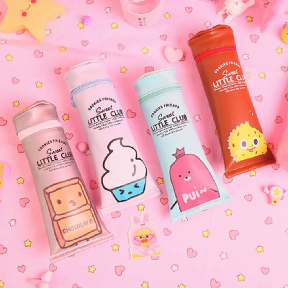 

1Pcs Creative Three-Dimensional Toothpaste Pencil Case Large Capacity Student Stationery Cute Pencil Storage Bag Pencil Case