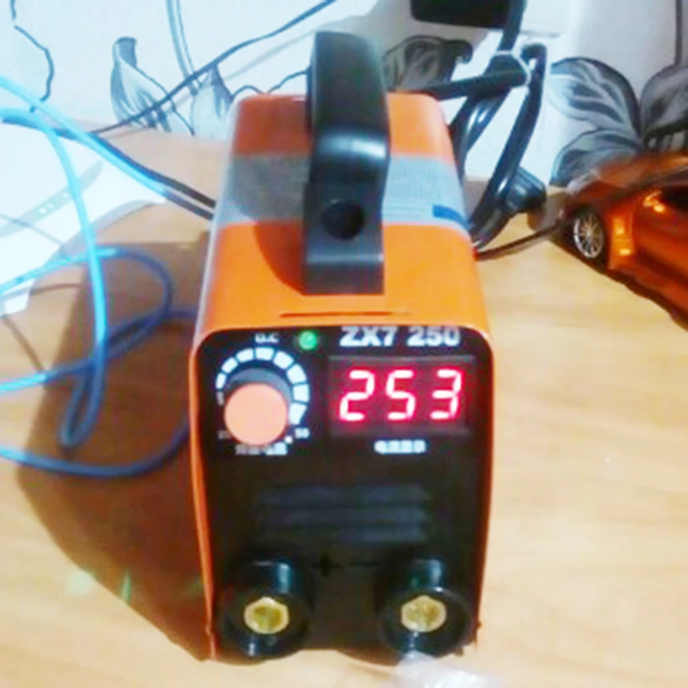 Мини ZX7-250 250A 6.5KVA инвертор дуговой Электрический сварочный аппарат MMA сварочный аппарат для сварочных работ и электрической работы