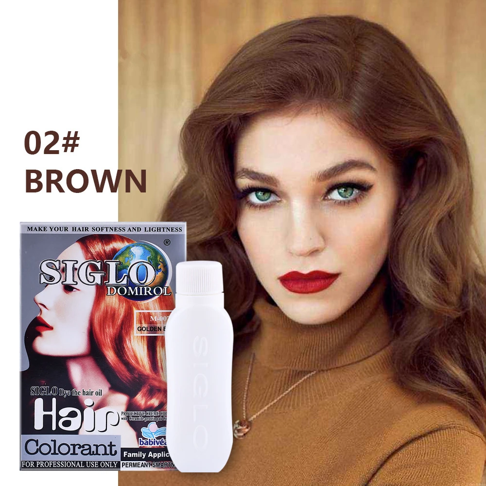 7 Colors One-time Hair Temporary Color Hair Dye Crayons Non-toxic DIY Hair Color Mascara Dye Cream Hair Wax Blue Grey Pink - Цвет: 02 Brown