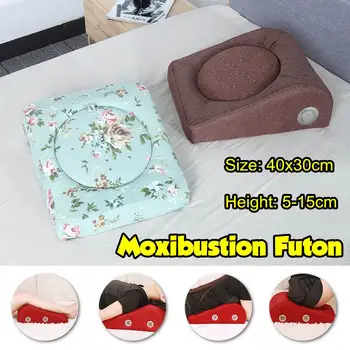 

Smokeless Moxibustion Cushion Moxa Cone Burner Box Moxibustion Sit Chair for Mild Moxibustion Therapy Meditation Yoga Relaxation