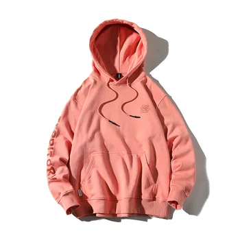 

2020 Men Long Sleeve Cartoon Print Loose Casual Hooded Pullover Sweatshirts Male Women Streetwear Hip Hop Couple Clothes Hoodie