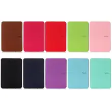 Coque de protection magnétique en cuir pour tablette Amazon Kindle Paperwhite 4 2018, étui Ultra mince pour tablette