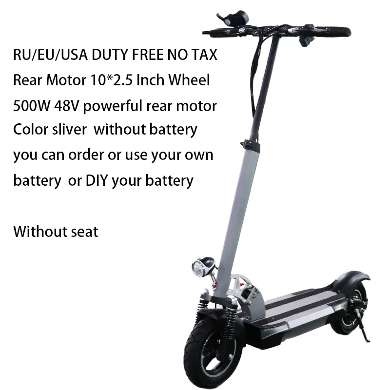S 48v500w no battery 48V 500W Electric Scooter 100KM Distance 26ah Battery Patinete Electrico Adulto Foldable Kick e scooter Electric Skateboard Bike - Цвет: S 48v500w no battery
