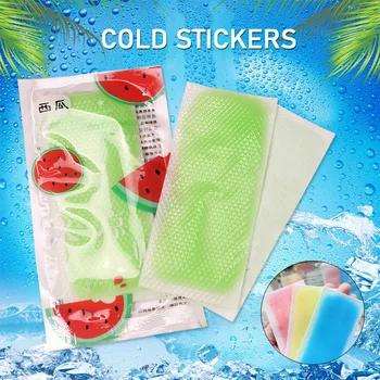 

5 Set Cooling Gel Patch for Headache Relief Cold Sticker Baby Adult Physical Cooling Pad All-shipping