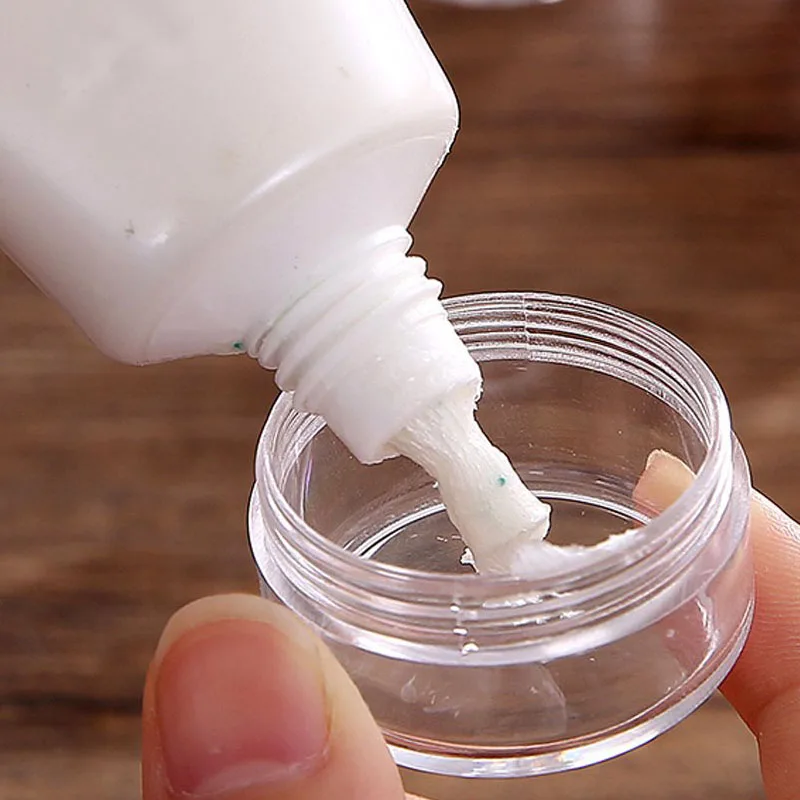 10 sztuk słoik kosmetyczny 2/3/5/10/15/20g małe puste kosmetyczne wielokrotnego napełniania butelki plastikowe cień do powiek makijaż krem do twarzy Jar Pot pojemnik 6 10 sztuk słoik kosmetyczny 2/3/5/10/15/20g małe puste kosmetyczne wielokrotnego napełniania butelki plastikowe cień do powiek makijaż krem do twarzy Jar Pot pojemnik 6