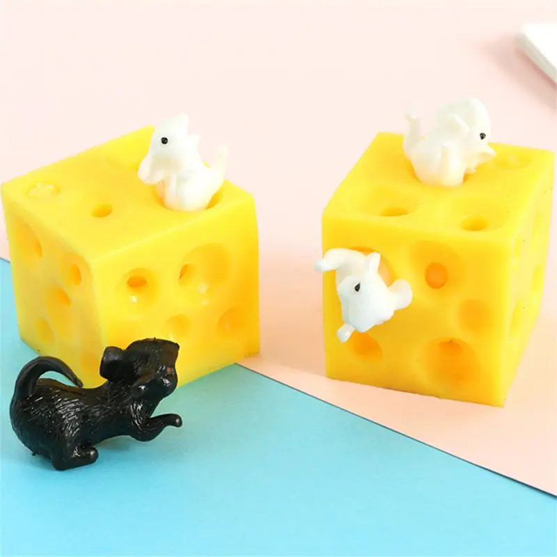 

Mouse and Cheese Toy Sloth Hide and Seek Stress Relief Toy 2 Squish