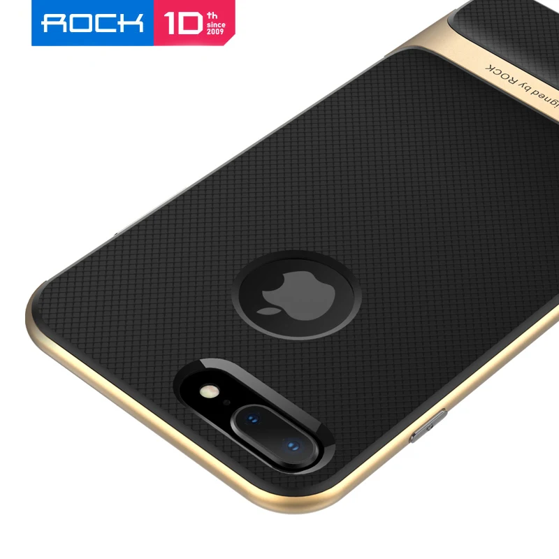 Для iPhone 8 чехол для телефона, ROCK Royce серии защитный чехол для iPhone 8 Plus защитный чехол на заднюю панель