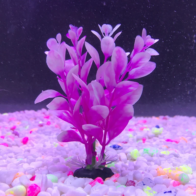 Artificial Plants Fish Tank Ornaments Fish Tank Decorations Aquarium Ornaments Artificial Aquarium Plants 10cm Artificial Aquarium Plants Fish Tank Water Plant Grass Ornament Environmental Protection Materials Aquarium Decoration