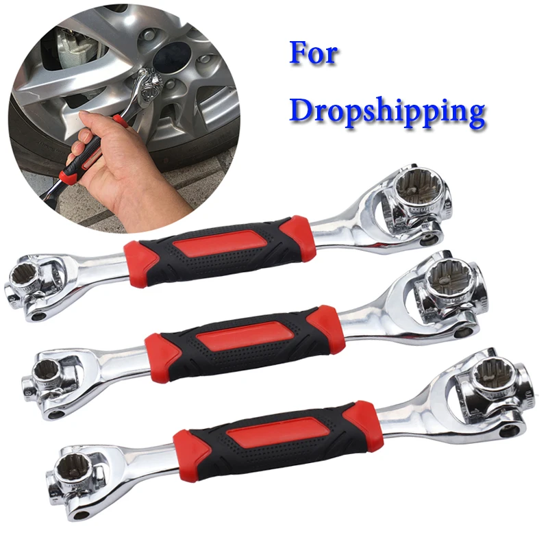 

Yalku Adjustable Tiger Wrench 48-in-1 Universal Wrench Tools Multi-function Wrench Tool Universial Furniture Car Repair