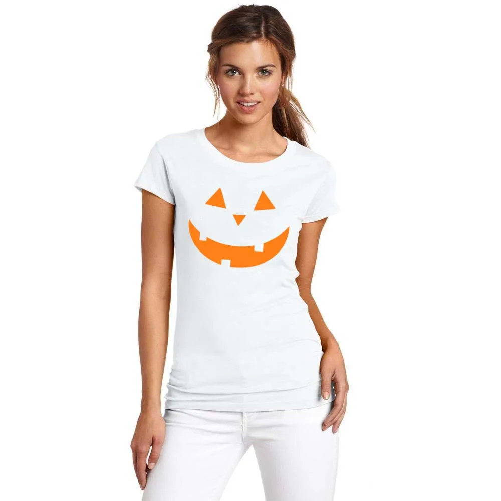 

Summer Halloween Costume Harajuku T-shirts Women Funny Pumpkin Clown Printed Female T Shirt Women Girl Fashion Tee Tops