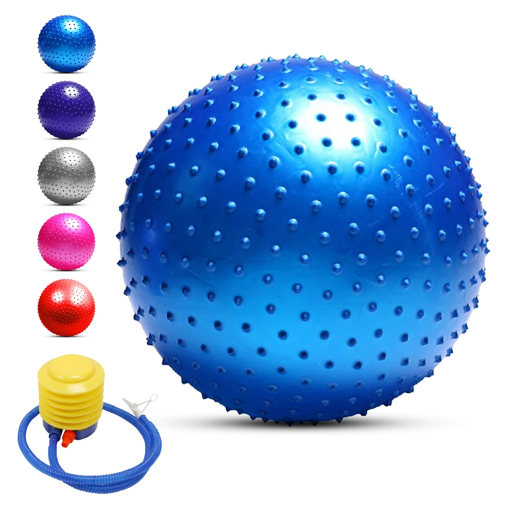 Massage Ball 45CM 55CM 65CM 75CM Sports Yoga Balls Point Fitness Gym Balance Fitball Pilates Workout Exercise massage ball,yoga ball,gymnastics ball,fascia ball