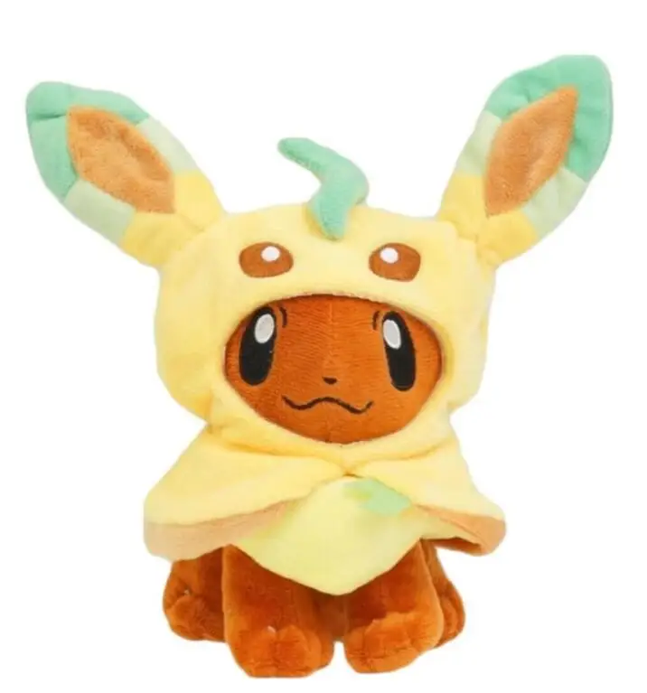 B 8 видов стилей 20 см/30 см Eevee пончо Umbreon Espeon Jolteon Vaporeon Sylveon Flareon плюшевые куклы мягкие игрушки для детей - Цвет: B