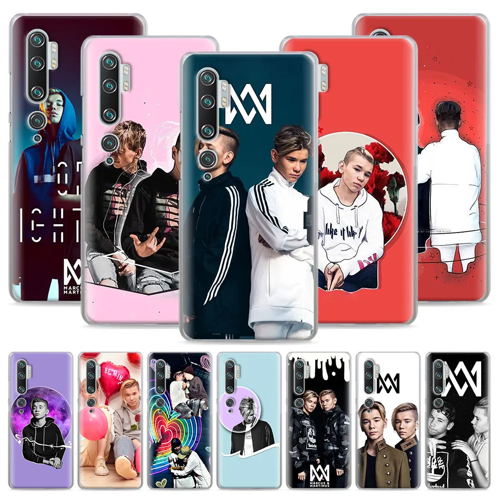

Marcus&Martinus brothers Case for Xiaomi Mi 9 9T 10 Youth Note 10 Pro A1 A2 A3 8 Lite Poco X2 F2 Pro Hard Cover Capa