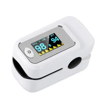 

Portable Fingertip Pulse Oximeter Blood Oxygen Saturation Monitor With LED Display Household Detector