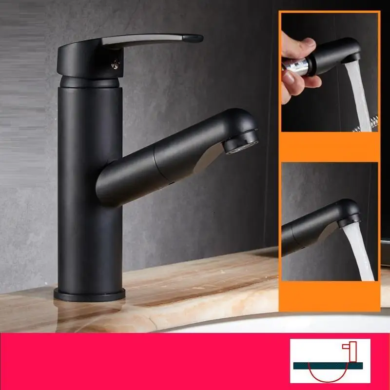 Mitigeur Parede Preta Lavabo Musluk водопроводной воды черный Pia Para бассейна Robinet Salle De Bain Banheiro Torneira Ванная раковина кран