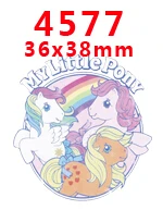 4577 30 шт мультяшный персонаж плоское украшение из смолы PR 3730 - Цвет: 4577