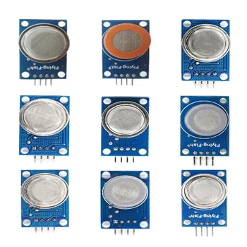 

MQ-2 MQ-3 MQ-4 MQ-5 MQ-6 MQ-7 MQ-8 MQ-9 MQ-135 Detection Smoke methane liquefied Gas Sensor Module for Arduino Starter DIY Kit