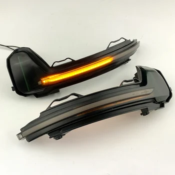 

LED Dynamic Turn Signal Light Side Rearview Mirror Indicator Sequential 2pcs For VW Volkswagen Tiguan MK2 2017 Touareg MK3 2019