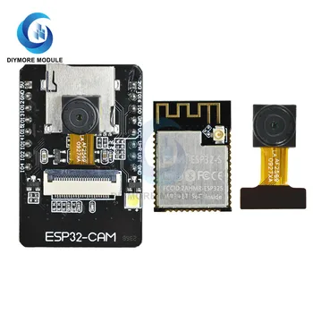 

ESP32-CAM WiFi Bluetooth Camera Module 5V Smart Home Applicance Development Board OV2640 2MP Support IPEX Antenna For Arduino