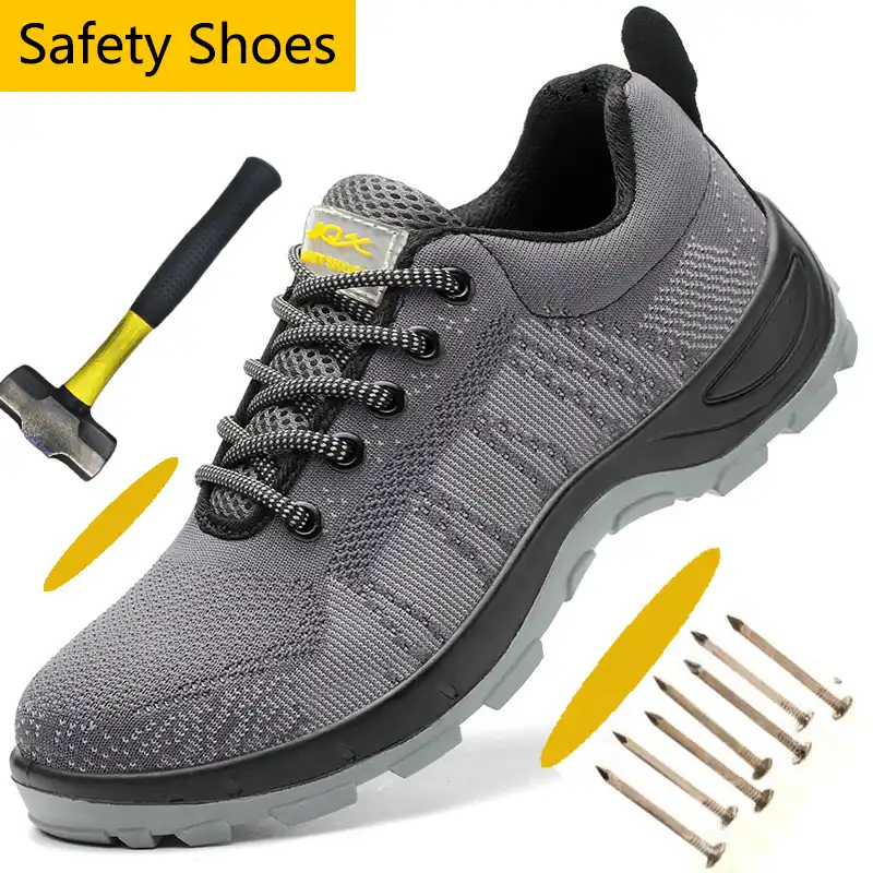 steel toe athletic work shoes