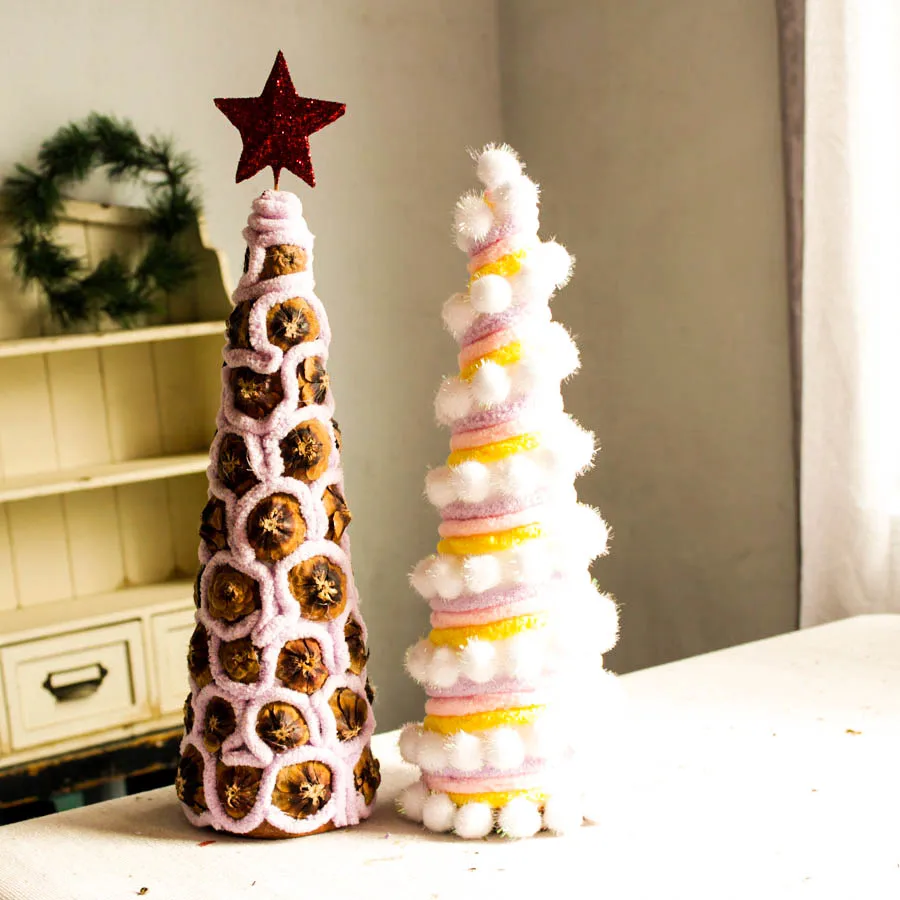1" ручной работы Рождественская елка сладкий Navidad Рождественские елки Украшение дома натальный Рождественский подарок Noel стол центральный