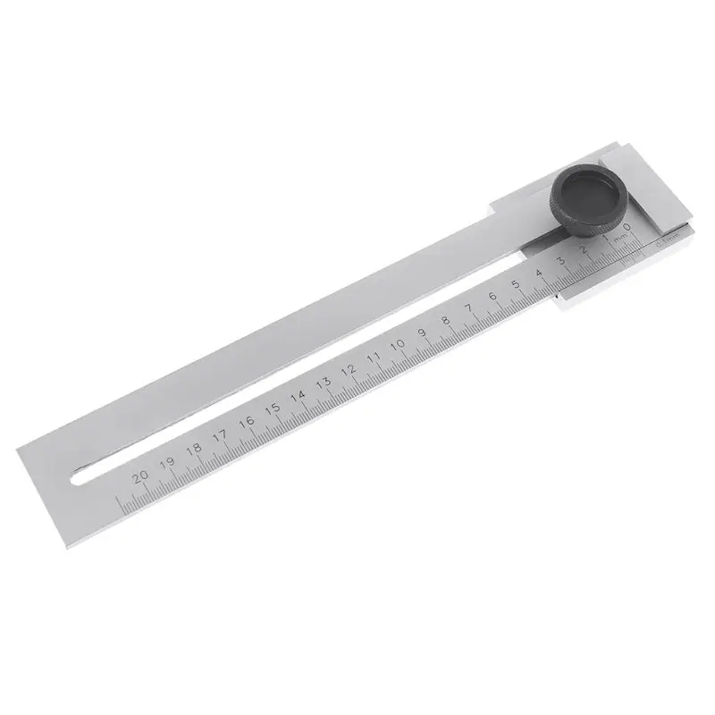200mm Woodworking Marking Gauge Screw Cutting Scraper Parallel Layout Tool 0.1mm