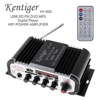 

HY-600 2CH HI-FI Car Audio Power Amplifier FM Radio USB MP3 Stereo Digital Player U disk SD MMC card FM Radio Receiver for Cars