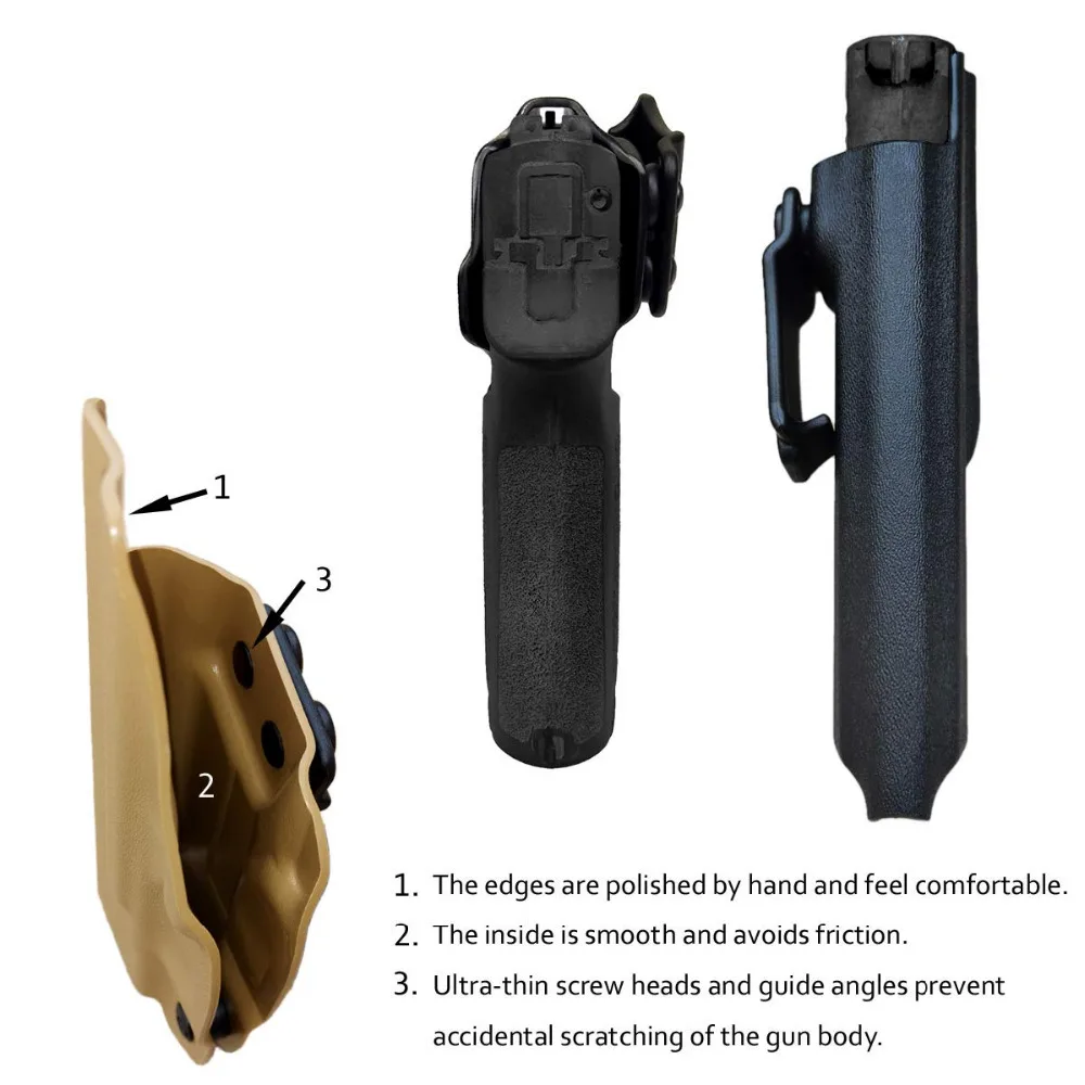 Полюс. Ремесло KYDEX кобура iwb Sig Sauer P320 кобура для скрытого ношения Sig Sauer P320 кобура скрытый-Kydex аксессуары для кобуры