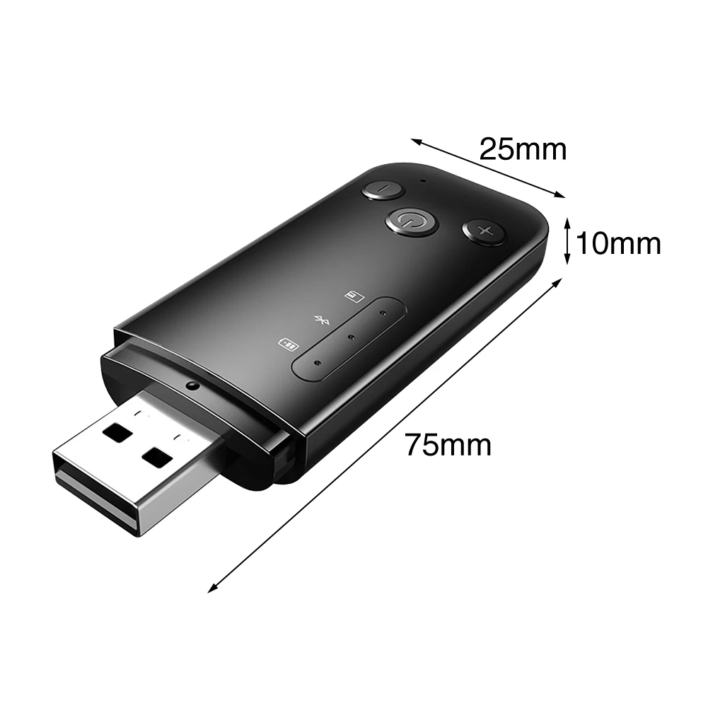 2 в 1 приемник передатчик для ТВ ПК стерео TF карта Bluetooth адаптер 3,5 мм разъем Plug And Play Беспроводной USB AUX FM портативный