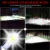 Muxall 2PCS LED 12000LM/ПАРА Мини-Автомобильных Фар Лампы H1 H7 H8 H9 H11 Фары Комплект 9005 HB3 9006 HB4 Авто Лампы 4300K 8000K
