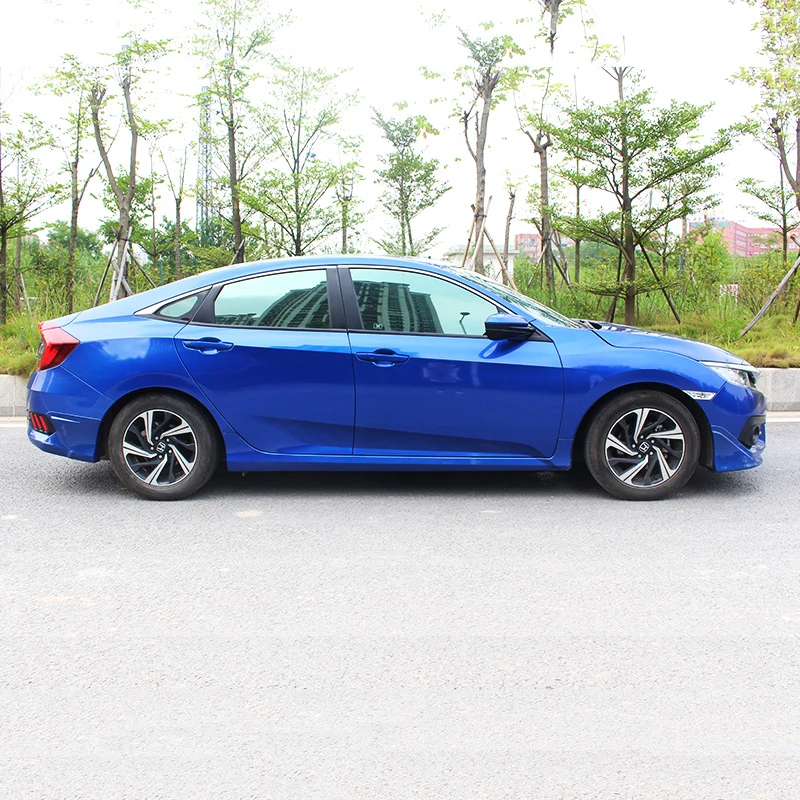 Для Honda Civic 10th- ABS автомобильный передний и задний бампер для губ диффузоры рассеиватели Canard аксессуары для стайлинга автомобилей 4 шт