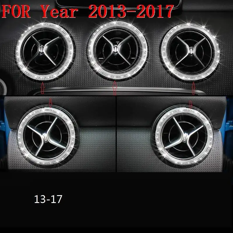 Automovil Decorative Automobile Interior Dashing Modification Decoration Sticker Strip 13 14 15 16 17 FOR Mercedes Benz A Class