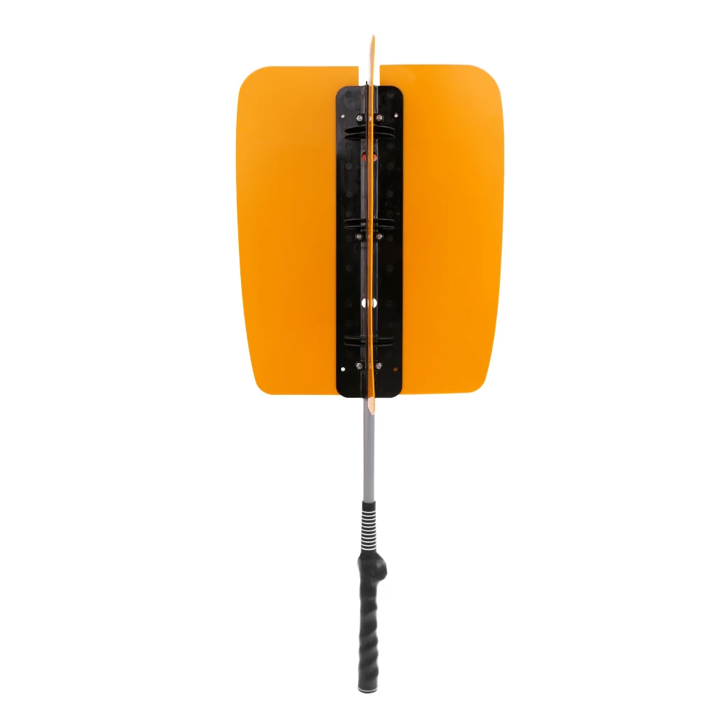 Quality Warm-up Golf Swing Power Fan Trainers Great Golf Trainning Aid Practice Guide Orange