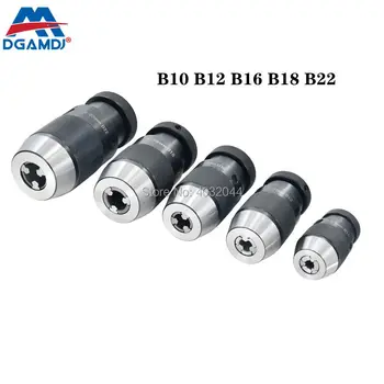 

B10 B12 B16 B18 B22 chuck collet JT6 chuck Self Tighten Keyless Drill Chuck for drilling machine Taper Drill Chuck For Power