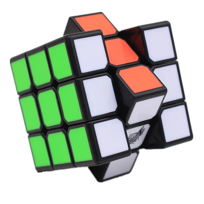 Cyclone Boys FeiKu 3x3x3 черный магический куб профессиональный образовательный ультра-Гладкий 3x3 скоростной Твист Головоломка Куб детские игрушки подарок