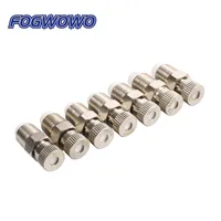 60Pcs Metal High Pressure 1/8" Thread Atomization Nozzles Garden Landscaping Agriculture Watering Coooling Disinfection Nozzles 1
