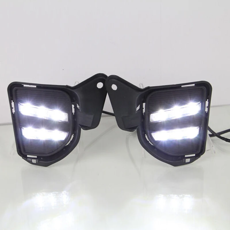  for Toyota Hiace 2014-16 LED Daytime Running Light DRL Fog Lamps Car Styling - 4000599665705