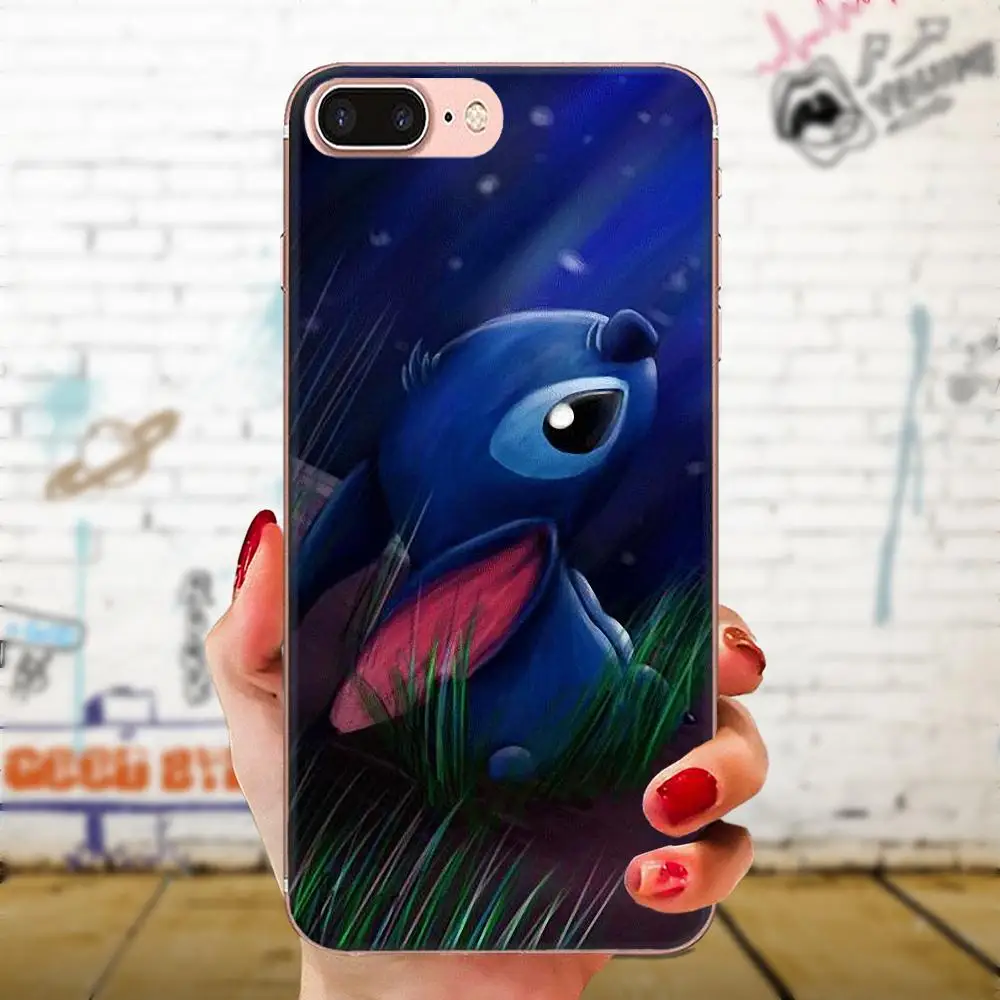 "Лило и Стич" для Galaxy Alpha Note 10 Pro A10 A20 A20E A30 A40 A50 A60 A70 A80 A90 M10 M20 M30 M40 ТПУ сумочки для аксессуаров - Цвет: as picture