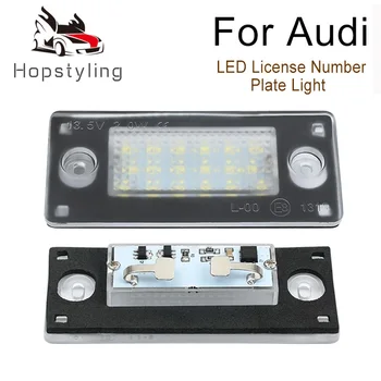 

2Pcs Led Number License Plate Light Bulb Error Free Number Plate Lamp For Audi A3 RS4 B5 1996–2003 A4 / S4 1998-2001