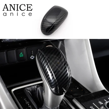

Carbon Fiber Color Gear Shift Knob Decorator Cover Fit for Mitsubishi Eclipse Cross 2018 2019 2020 ABS