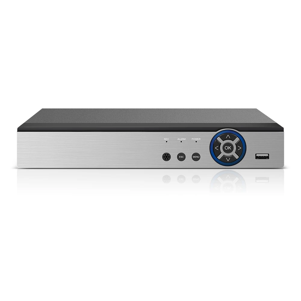 Аналоговая камера высокого разрешения CVI TVI NVR HVR 5-в-1 DVR 4CH 1080P видеомагнитофон ONVIF P2P подключением к телефону мониторинга для видеонаблюдения Системы комплект