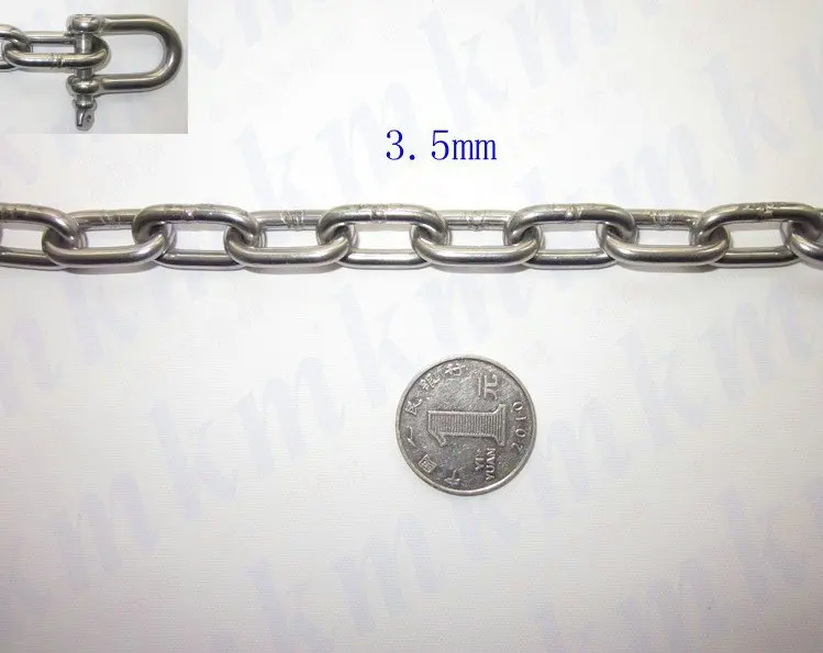 Ordinária Long Link Chain, indústria soldada, aço