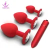 Soft Silicone Anal Butt Plug Prostate Massager Adult Gay Products Anal Plug Mini Erotic Bullet Vibrator Sex Toys for Men Women 1