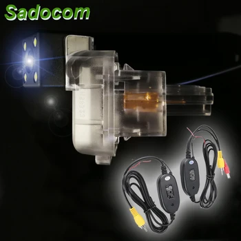 

wireless monitor HD 4 LED lights night Car Rear View Reverse Backup parking Camera Fit for Mazda3 Axela 2014-2016/ Mazda3 CX-4