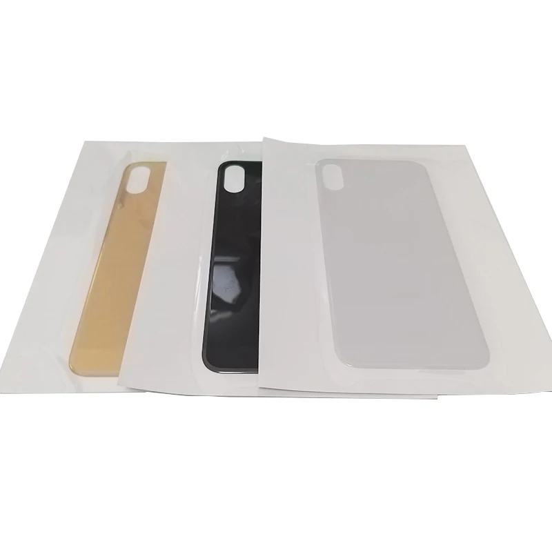

for iPhone XS XS MAX X LCD Screen Back Glass Big Camera Hole Back Cover Glass Mobile Phone Repair Accessories Broken LCD Repair