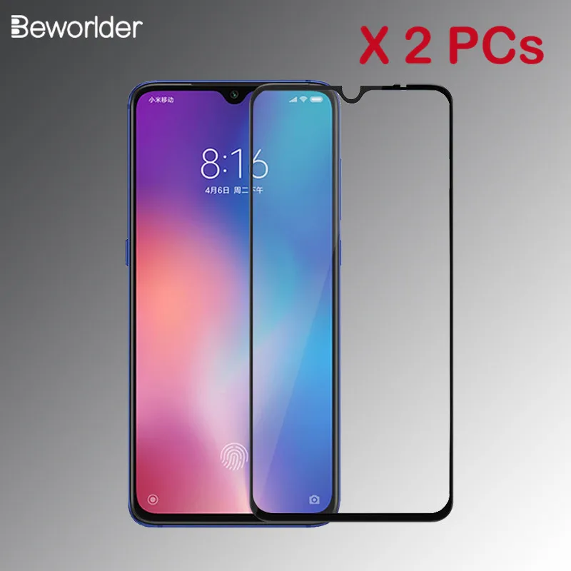 2 шт стекло для Xiaomi mi 9T Pro защитная пленка из закаленного стекла полное покрытие